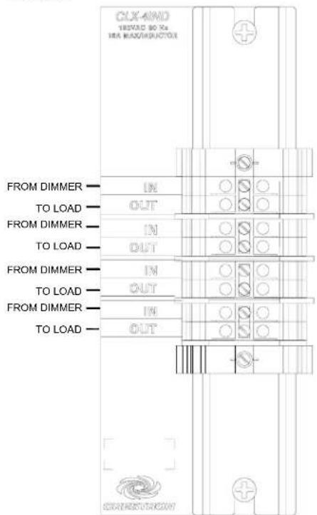Crestron CLX-4IND - Installation and Field Wiring - 3