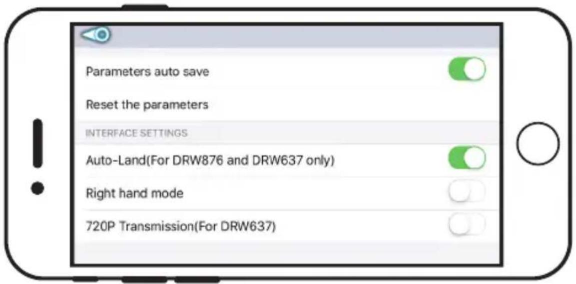 GPX DRW637 - Settings Screen - 1