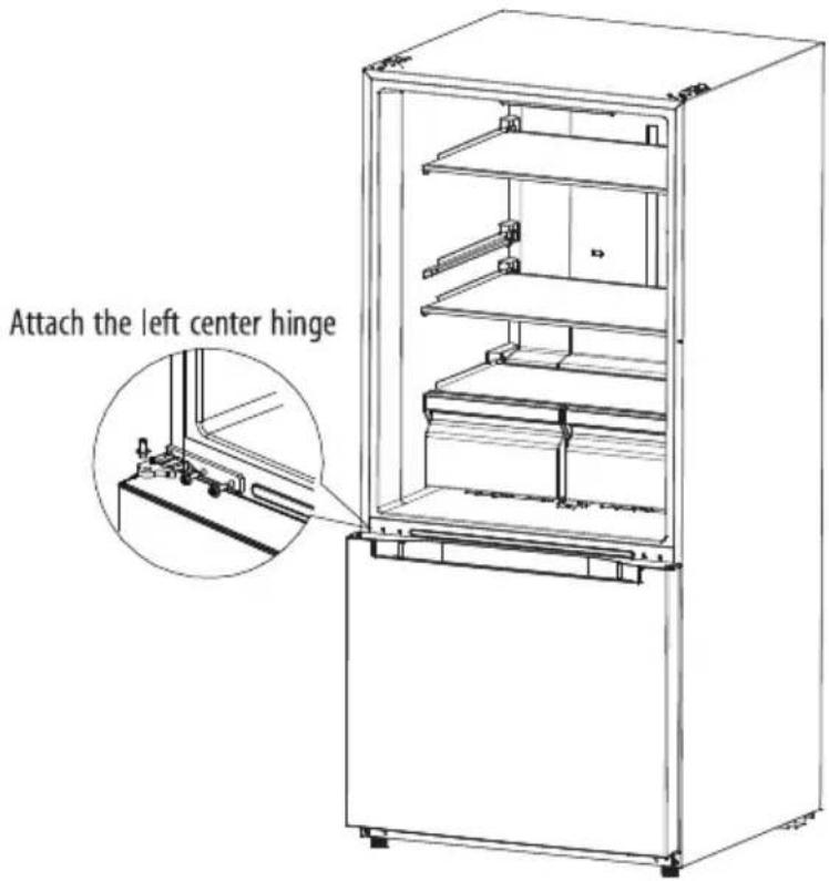 Element ERBM19CBB - Door right-left change - 12