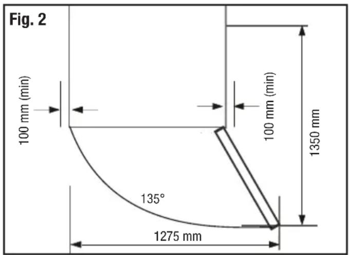 HOOVER HV-RBM529 - Space requirements - 2