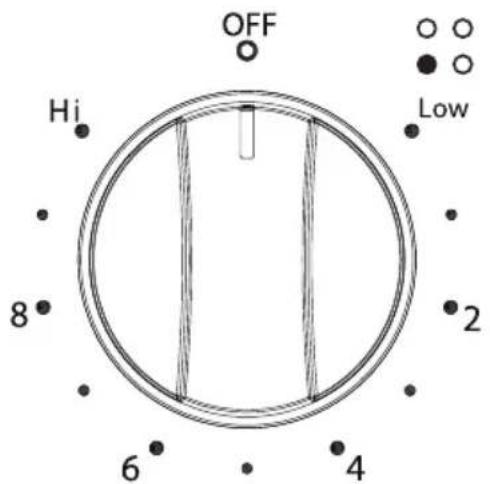 Element EER34MSCB - CONTROL KNOB - 1
