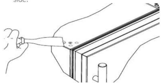 U-Line UHRE124-BS81A - Remove arrow clips: - 1