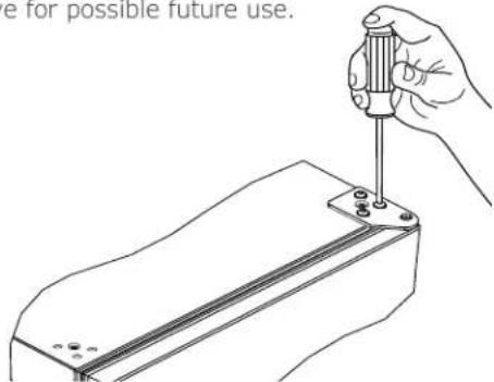 U-Line UHRE124-BS81A - Remove top hinge and door: - 1