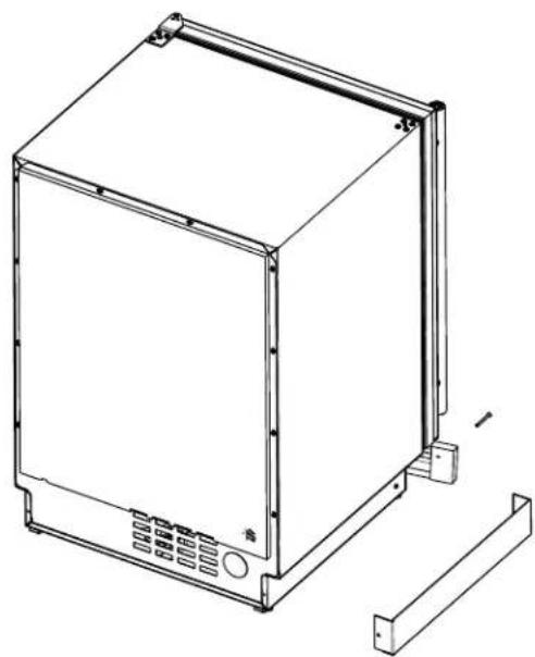 U-Line UHRE124-BS81A - To install the kit: - 2