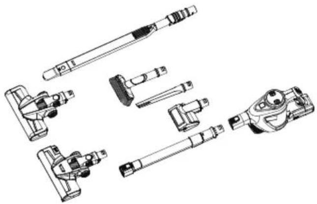 KENMORE DS6028 - PARTS AND FEATURES - 1