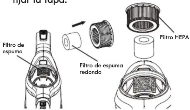 KENMORE DS6028 - IMPORTANTE: El filtro HEPA y los 2 - 1