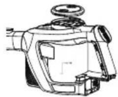 KENMORE DS6028 - EMPTYING DUST CUP AND FILTER CLEANING - 3