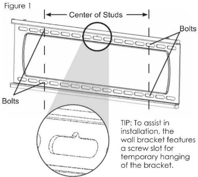 SunBriteTV SB-WM-T-L-BL - Step 2: Mount Arms to TV - 1