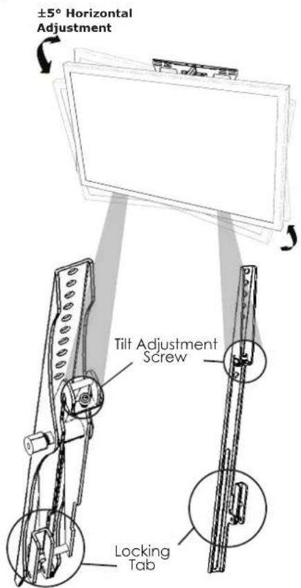 SunBriteTV SB-WM-T-L-BL - Locking - 3
