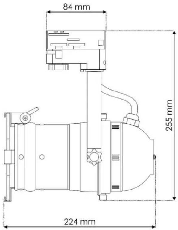 84 mm 255 mm 224 mm