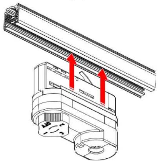 Artecta Par 30 Tracklight - Warm on Dim - Mounting - 4