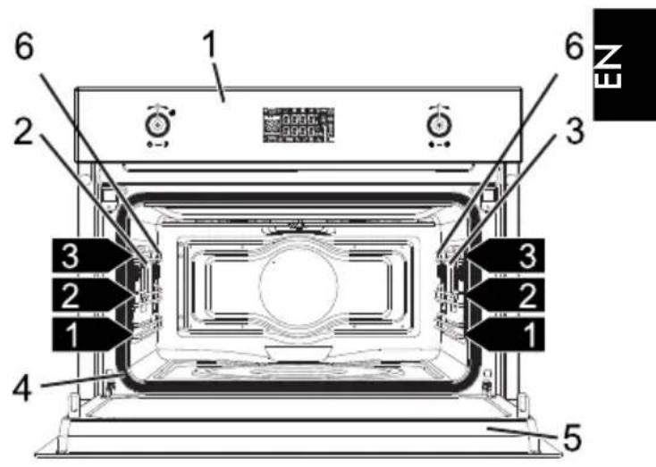 SMEG SFA4390MXK - 1,2,3... Frame shelf - 1