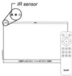 SMART Technologies SBID-6286S-C - Remote control and IR sensor - 1