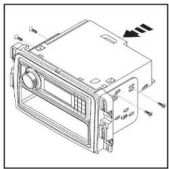 Metra 99-3310B - ISO DIN radio provision with pocket - 3