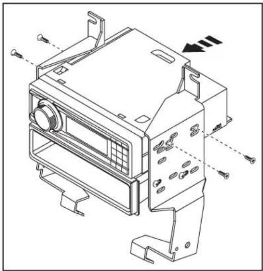Metra 99-8244HG - ISO DIN radio provision with pocket - 2