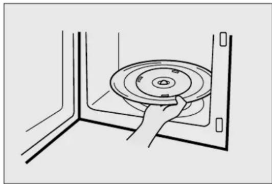 SHARP SMC0760HB - The oven should be cleaned regularly and any food deposits removed. - 1