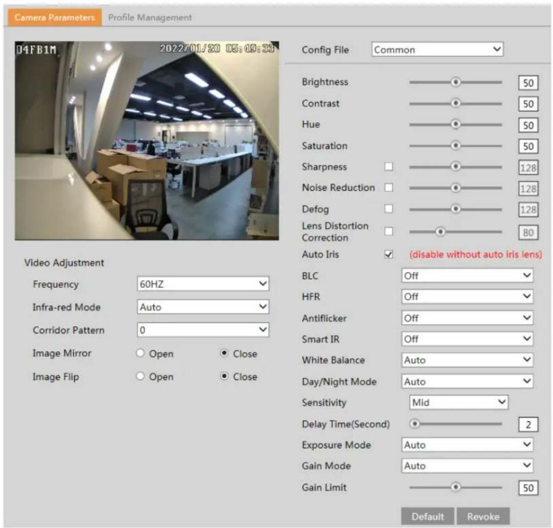 Speco Technologies O4FB2 - Image Configuration - 1