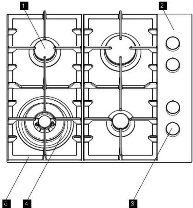 ELECTROLUX EHG643BA - EHG313BA - 1