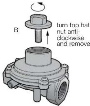 ELECTROLUX EHG643BA - Refer to page 27 if you have been supplied with a DONG YANG regulator. - 2