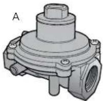 ELECTROLUX EHG643BA - Refer to page 27 if you have been supplied with a DONG YANG regulator. - 1
