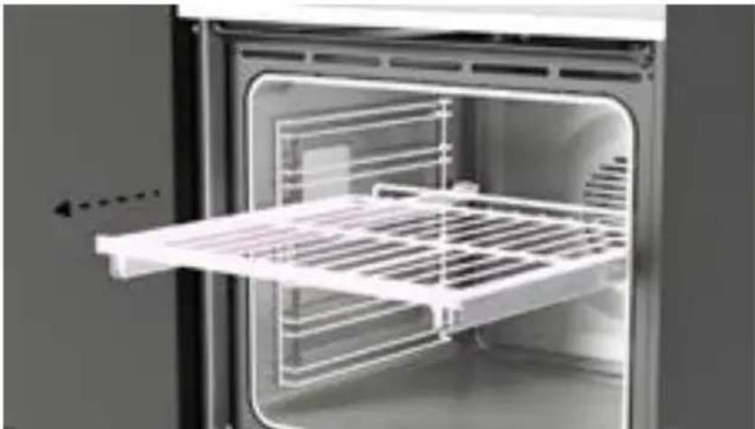 Fisher & Paykel OS76NDTDX1 - Removing the side racks - 1