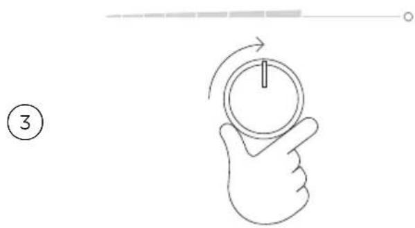 Fisher & Paykel CG391DLPGG5 - Setting the inner ring - 1