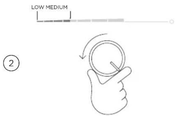 Fisher & Paykel CG391DLPGG5 - Setting both the inner and outer rings - 1