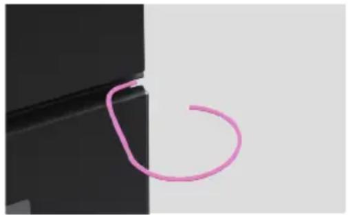 Fisher & Paykel OM60NMTNG1 - Opening the door manually - 2
