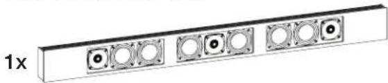 Paradigm Decor 2S v2 - 1x Soundbar - 1