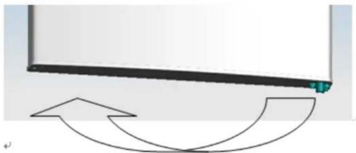 Cookology CFF204TMWH - Reversing the Door Swing (optionnal) - 7