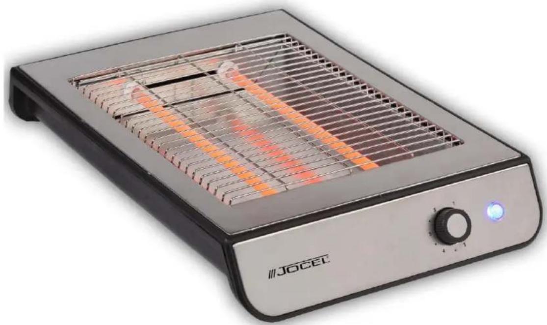 Jocel JTH022080 - TORRADEIRA HORIZONTAL TOSTADORA HORIZONTAL FLAT TOASTER - 1