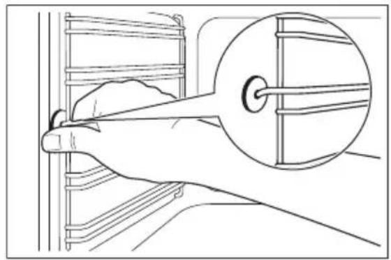 AEG BY9014000M - Shelf support - 1