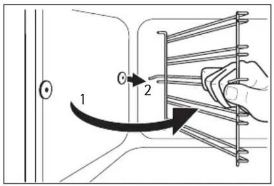 AEG BY9014000M - Shelf support - 4