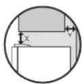 ELECTROLUX EBE5007 - Adequate ventilation around your refrigerator - 2