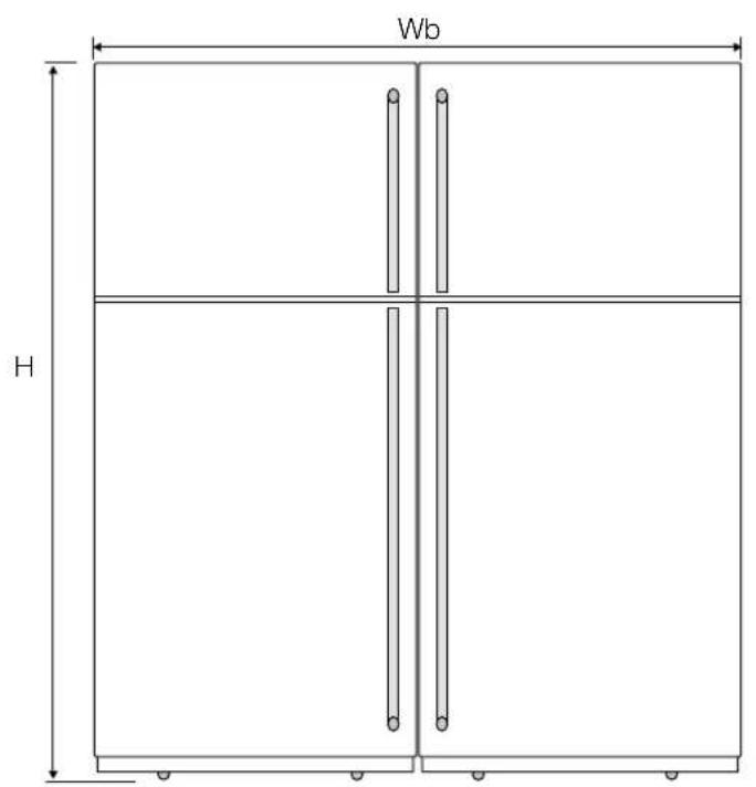 ELECTROLUX ERM3707 - Joined dimensions - 2