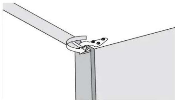 ELECTROLUX ERM3707 - Adjusting door alignment - 5