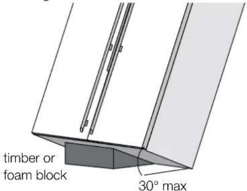 ELECTROLUX ERM3707 - Ensure enough distance away from island benches when performing this action - 1