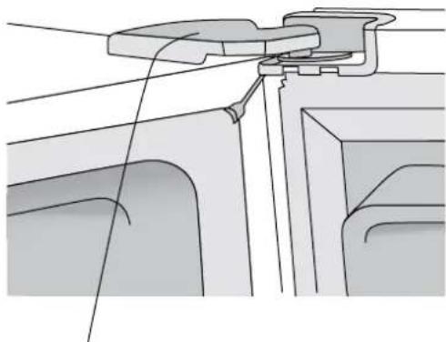 ELECTROLUX ERM3707 - Adjusting door alignment - 4