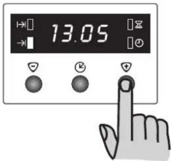 ELECTROLUX EKC6707 - How to switch off the display - 2