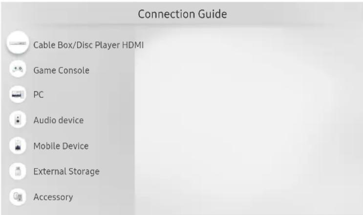 SAMSUNG UE49M5550AU - Connection Guide - 1