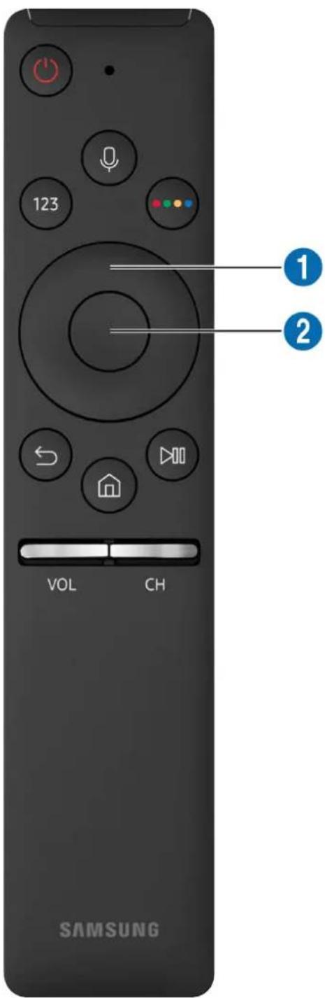 SAMSUNG UE49M5550AU - About the Samsung Smart Remote - 1