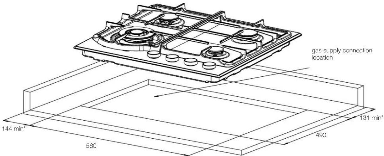 ELECTROLUX EHG631BEA - INSTALLATION INSTRUCTIONS (CONTINUED) - 1