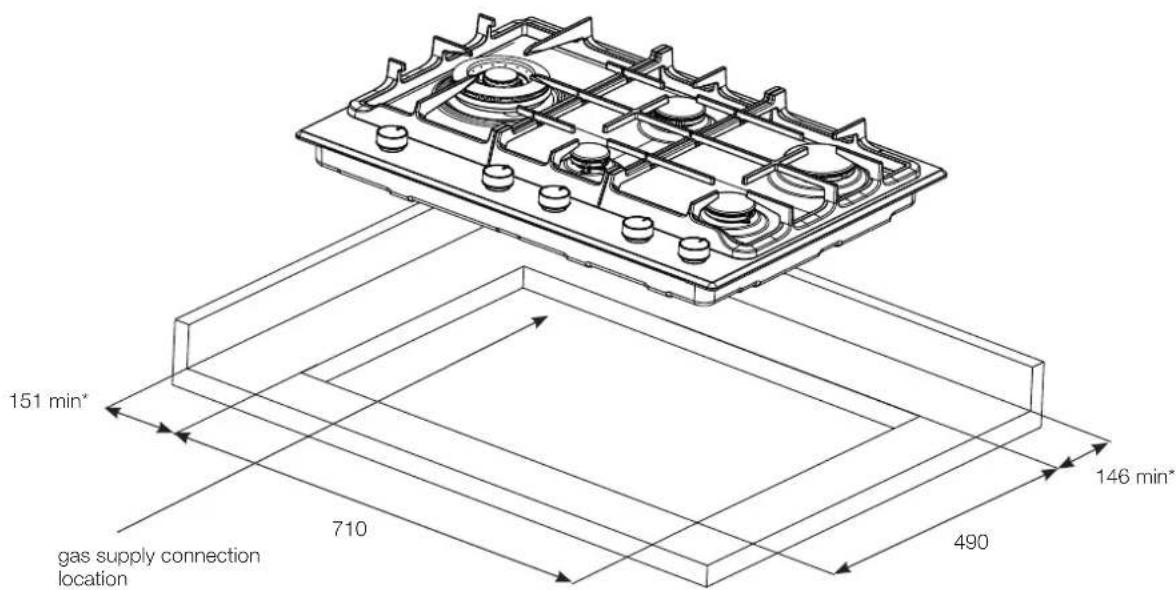ELECTROLUX EHG631BEA - INSTALLATION INSTRUCTIONS (CONTINUED) - 1