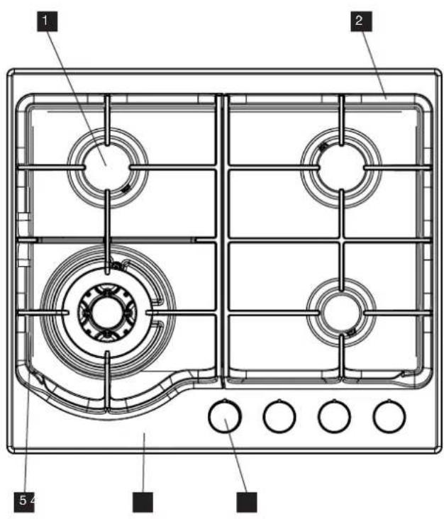 ELECTROLUX EHG641SEA - EHG631BEA - 1