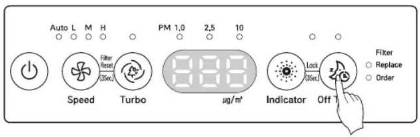 LG AS401VGA1 - Off Timer Function - 1