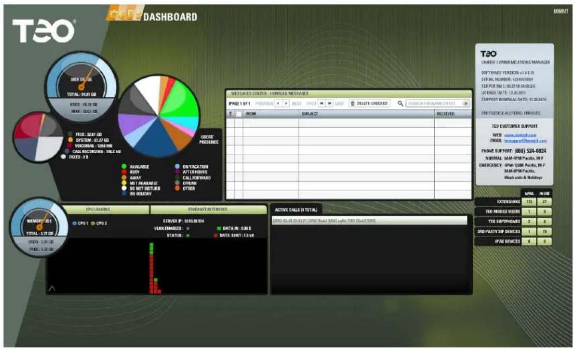Teo UC Mini - Configuring System Options - 2