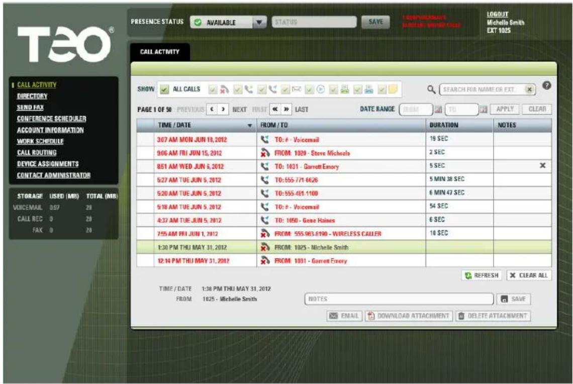 Teo UC Mini - User Configuration Options - 1