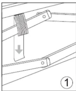 Sunnydaze Decor WUY-885 - Attach Canopy Fabric & Extend Canopy Legs - 2