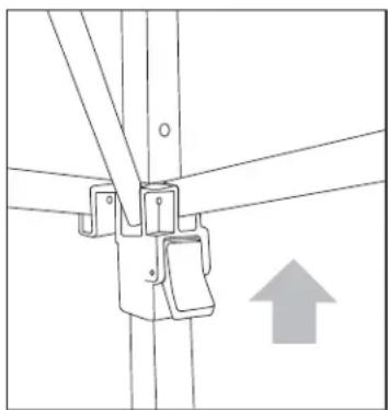 Sunnydaze Decor WUY-885 - Opening the Canopy Frame - 4
