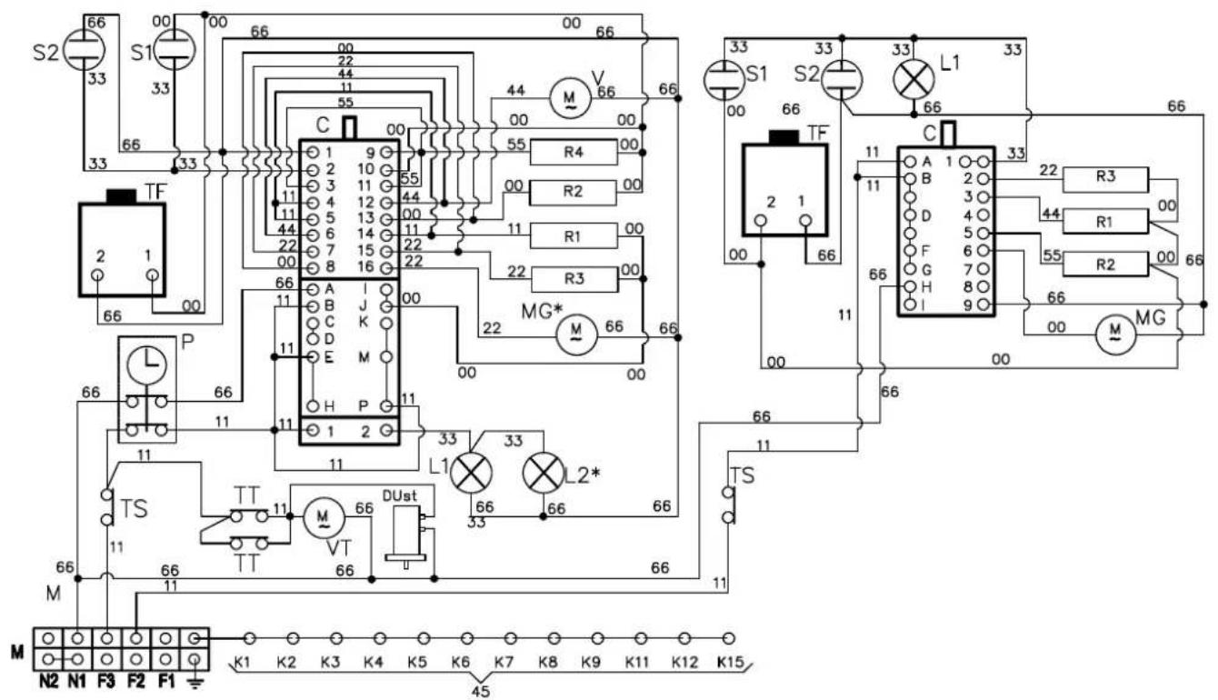 ILVE L096WMPWH - WIRING DIAGRAM - 3